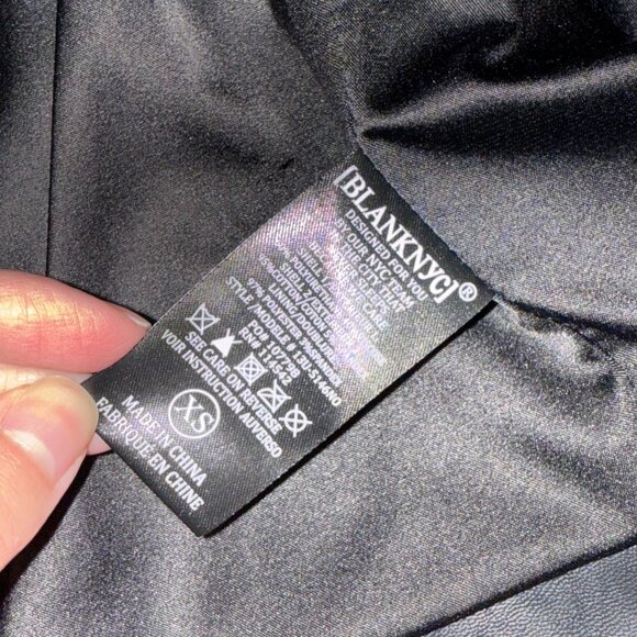 BlankNYC leather moto jacket - Picture 3 of 9